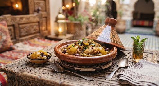Traditional Moroccan tagine